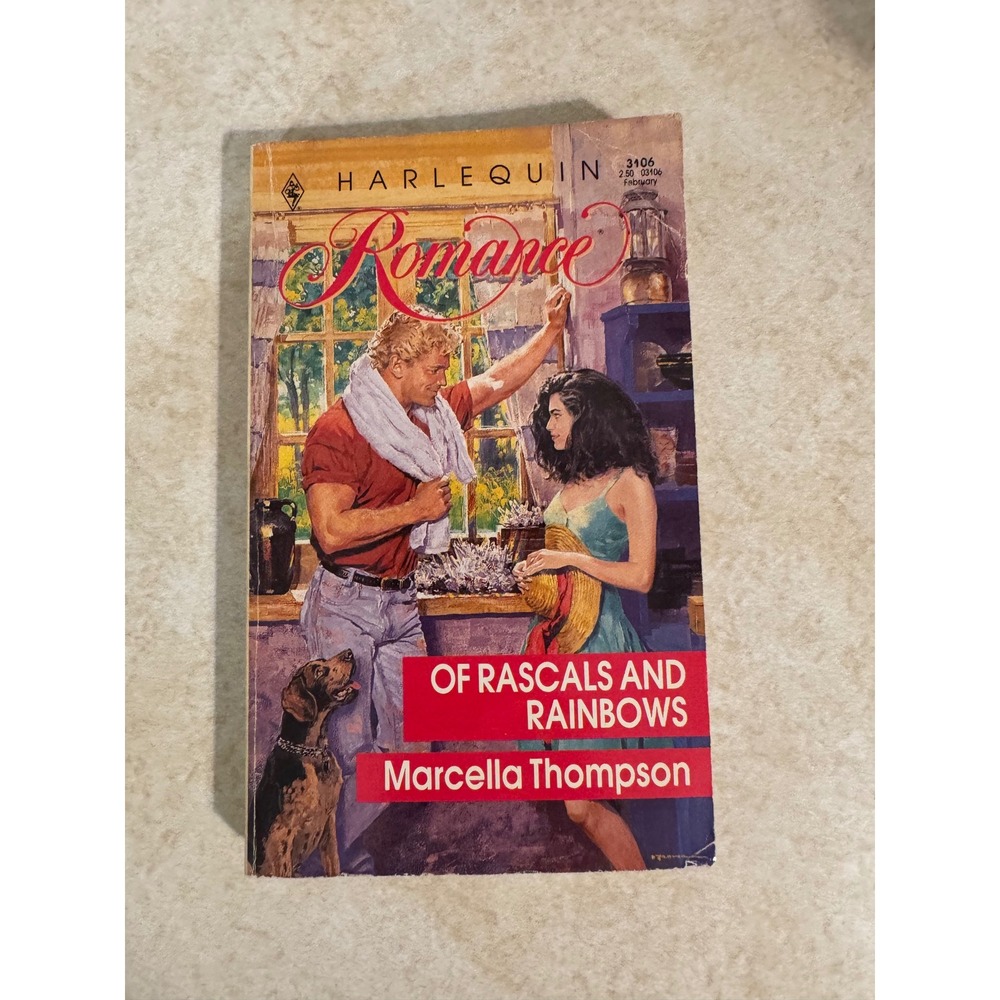 Of Rascals and Rainbows Marcella Thompson Harlequin Romance 3106 1991 First Ed